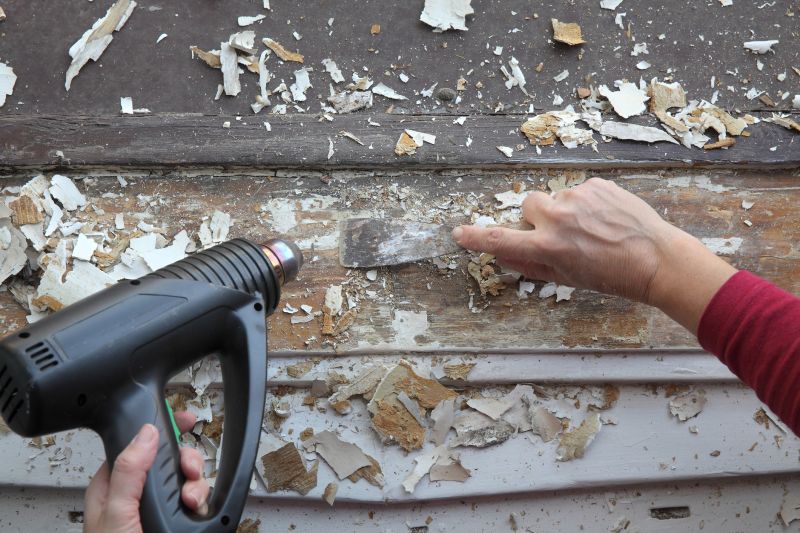 Prepares surface for fresh finish